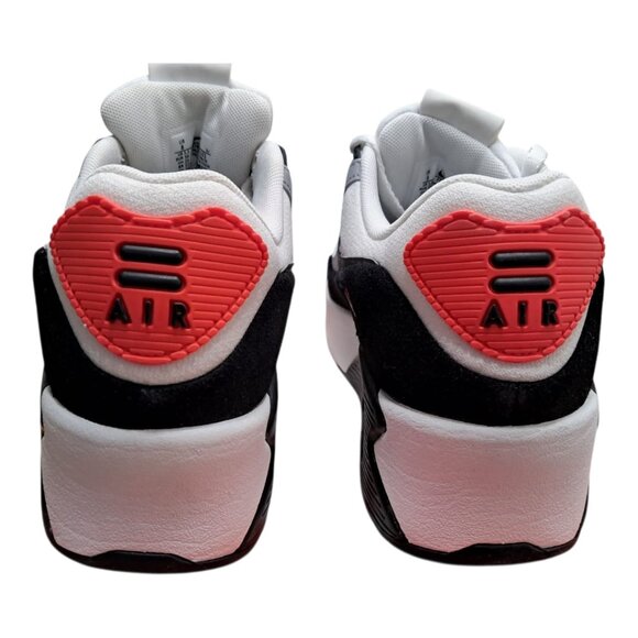 New Nike Women's Air Max 90 LV8 Sneaker - White/Black/Grey - Size: 8 ( 25 CM) - Picture 7 of 16